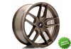 Llanta exclusiva Jr Wheels Jr25 18x8.5 Et40 5h Blank Bronze