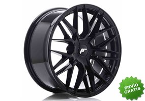 Llanta exclusiva Jr Wheels Jr28 18x8.5 Et40 5h Blank Gloss Black
