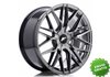 Llanta exclusiva Jr Wheels Jr28 18x8.5 Et40 5h Blank Hyper Black