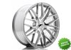 Llanta exclusiva Jr Wheels Jr28 18x8.5 Et40 5h Blank Silver Machined% 20face