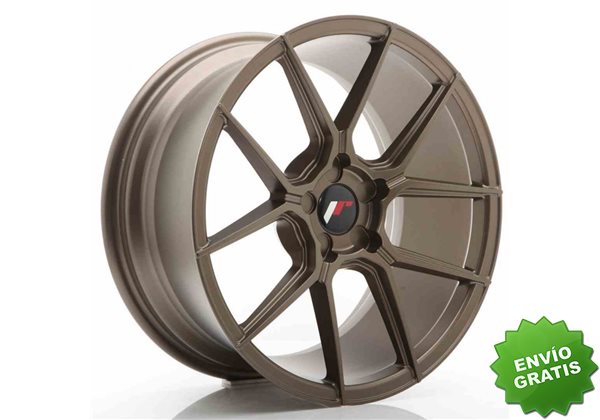 Llanta exclusiva Jr Wheels Jr30 18x8.5 Et40 5h Blank Matt Bronze