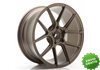 Llanta exclusiva Jr Wheels Jr30 18x8.5 Et40 5h Blank Matt Bronze
