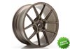 Llanta exclusiva Jr Wheels Jr30 18x8.5 Et40 5h Blank Matt Bronze