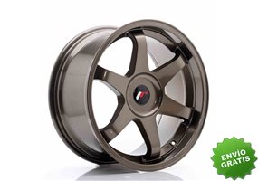 Llanta exclusiva Jr Wheels Jr3 18x9 Et35-40 Blank Bronze