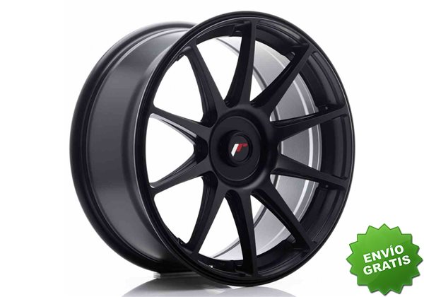 Llanta exclusiva Jr Wheels Jr11 18x8.5 Et35-40 Blank Flat Black