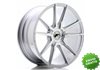 Llanta exclusiva Jr Wheels Jr21 18x8.5 Et30-40 Blank Silver Machined