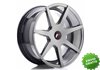 Llanta exclusiva Jr Wheels Jr20 18x8.5 Et25-40 Blank Hyper Black