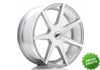 Llanta exclusiva Jr Wheels Jr20 18x8.5 Et25-40 Blank Silver Machined