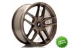Llanta exclusiva Jr Wheels Jr25 18x8.5 Et20-40 5h Blank Bronze
