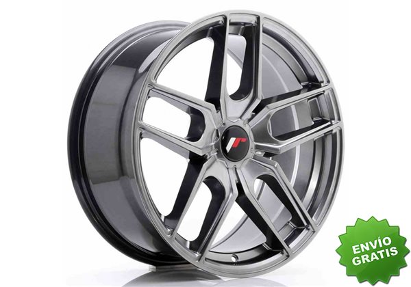 Llanta exclusiva Jr Wheels Jr25 18x8.5 Et20-40 5h Blank Hyper Black