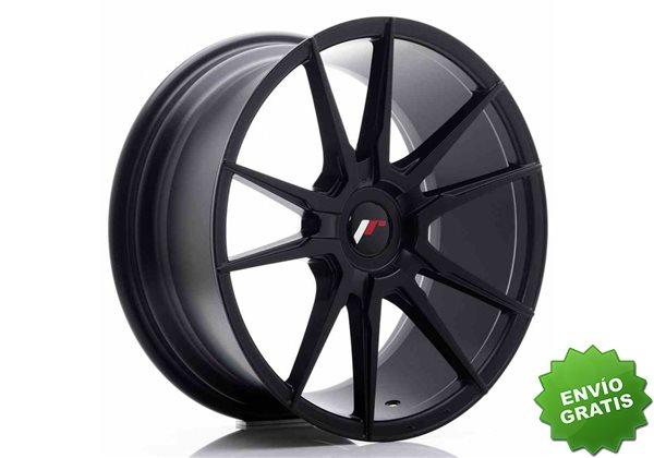 Llanta exclusiva Jr Wheels Jr21 18x8.5 Et20-40 Blank Matt Black