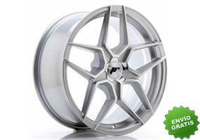 Llanta exclusiva Jr Wheels Jr34 18x8 Et20-42 5h Blank Silver Machined  Face