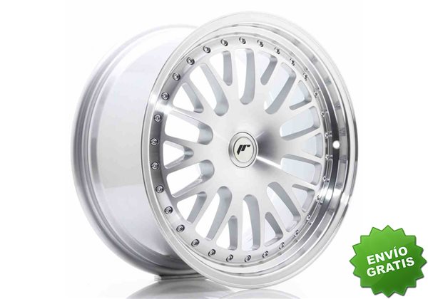 Llanta exclusiva Jr Wheels Jr10 18x8.5 Et20-45 Blank Silver Machined  Face