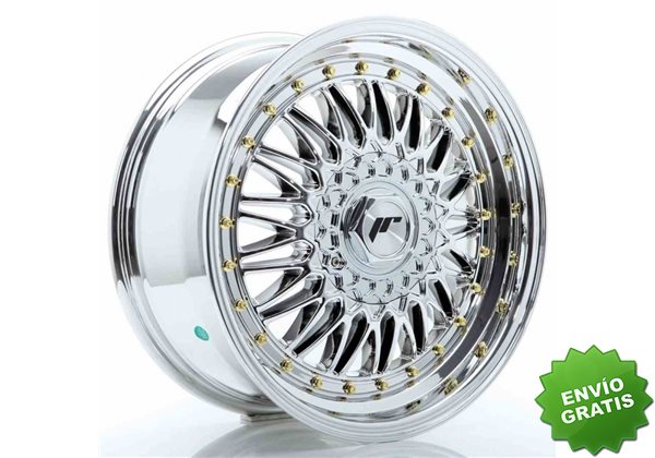 Llanta exclusiva Jr Wheels Jr9 17x7.5 Et35 Blank Chrome
