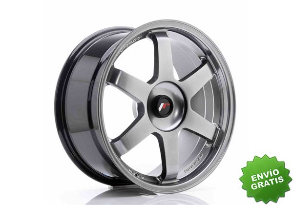 Llanta exclusiva Jr Wheels Jr3 18x8.5 Et35-42 Blank Hyper Black