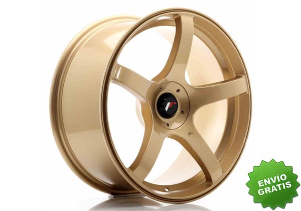 Llanta exclusiva Jr Wheels Jr32 18x8.5 Et20-38 5h Blank Gold