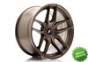 Llanta exclusiva Jr Wheels Jr25 18x9.5 Et20-40 5h Blank Bronze