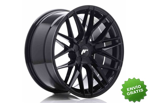 Llanta exclusiva Jr Wheels Jr28 18x9.5 Et20-40 5h Blank Gloss Black