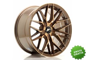 Llanta exclusiva Jr Wheels Jr28 18x9.5 Et20-40 5h Blank Platinum Bron Ze