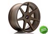 Llanta exclusiva Jr Wheels Jr20 18x9.5 Et20-40 Blank Matt Bronze