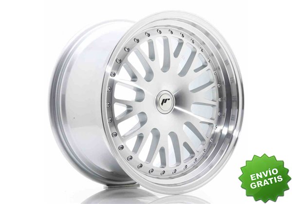 Llanta exclusiva Jr Wheels Jr10 18x9.5 Et20-40 Blank Silver Machined  Face