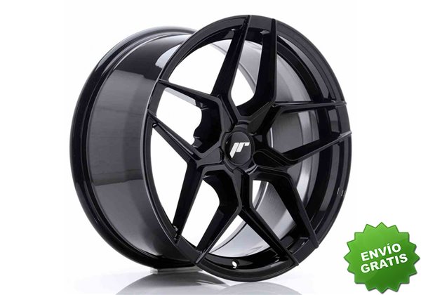 Llanta exclusiva Jr Wheels Jr34 18x9 Et20-42 5h Blank Glossy Black