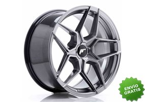 Llanta exclusiva Jr Wheels Jr34 18x9 Et20-42 5h Blank Hyper Black