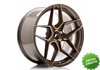 Llanta exclusiva Jr Wheels Jr34 18x9 Et20-42 5h Blank Platinum Bronze
