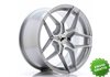 Llanta exclusiva Jr Wheels Jr34 18x9 Et20-42 5h Blank Silver Machined  Face
