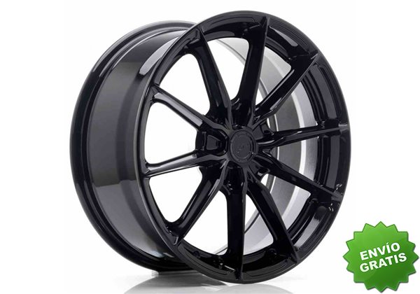 Llanta exclusiva Jr Wheels Jr37 18x8 Et20-45 5h Blank Glossy Black