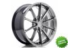 Llanta exclusiva Jr Wheels Jr37 18x8 Et20-45 5h Blank Hyper Black