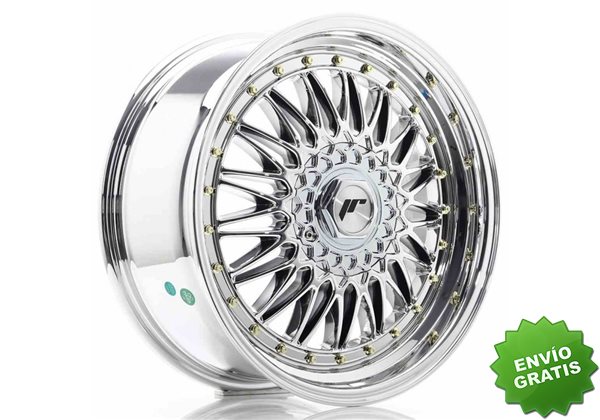 Llanta exclusiva Jr Wheels Jr9 18x8 Et35 5x112 120 Chrome