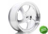 Llanta exclusiva Jr Wheels Jr15 18x8.5 Et40 Blank Machined Silver