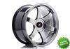 Llanta exclusiva Jr Wheels Jr3 18x9.5 Et22-38 Blank Hyper Black