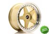 Llanta exclusiva Jr Wheels Jr6 18x9.5 Et20-40 Blank Gold W Machined L Ip