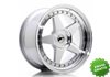 Llanta exclusiva Jr Wheels Jr6 18x9.5 Et20-40 Blank Silver Machined F Ace