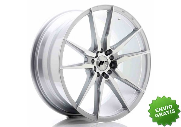 Llanta exclusiva Jr Wheels Jr21 19x8.5 Et35 5x100 120 Silver Machined%2 0face