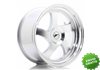 Llanta exclusiva Jr Wheels Jr15 18x9.5 Et20-40 Blank Machined Silver