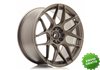 Llanta exclusiva Jr Wheels Jr18 19x9.5 Et22 5x114 120 Bronze