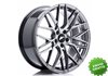 Llanta exclusiva Jr Wheels Jr28 19x8.5 Et35 5x112 Hyper Black