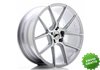 Llanta exclusiva Jr Wheels Jr30 19x8.5 Et35 5x112 Silver Machined Fac E