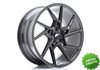 Llanta exclusiva Jr Wheels Jr33 19x8.5 Et35 5x112 Hyper Gray