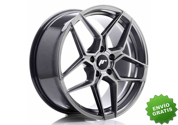 Llanta exclusiva Jr Wheels Jr34 19x8.5 Et35 5x120 Hyper Black
