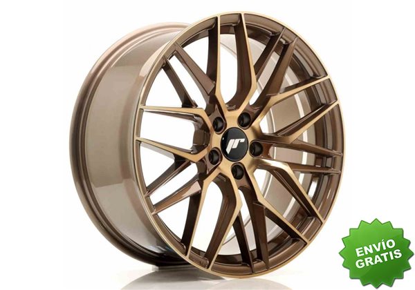 Llanta exclusiva Jr Wheels Jr28 19x8.5 Et40 5x112 Platinum Bronze