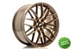 Llanta exclusiva Jr Wheels Jr28 19x8.5 Et40 5x112 Platinum Bronze