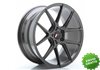 Llanta exclusiva Jr Wheels Jr30 19x8.5 Et40 5x112 Hyper Gray