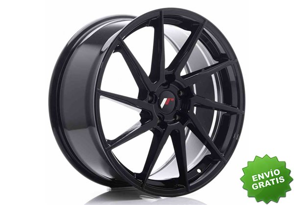 Llanta exclusiva Jr Wheels Jr36 19x8.5 Et40 5x112 Gloss Black