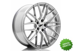 Llanta exclusiva Jr Wheels Jr28 19x8.5 Et40 5x114.3 Silver Machined F Ace