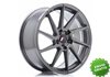 Llanta exclusiva Jr Wheels Jr36 19x8.5 Et45 5x112 Hyper Gray