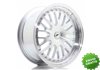 Llanta exclusiva Jr Wheels Jr10 19x8.5 Et20-35 Blank Silver Machined  Face